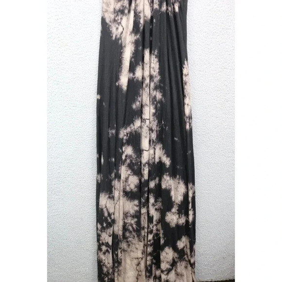 T-Party Tie-Dye Maxi Dress-Large-Braided Criss-Cross Back-Hippie-Boho - Picture 9 of 12